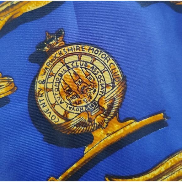 Vintage Scarf Parures De Vent Car Ornaments Gold - Picture 11 of 16